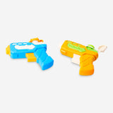 Two Flying Tiger Copenhagen water blasters toy guns for kids, colorful plastic water guns ready for outdoor fun.