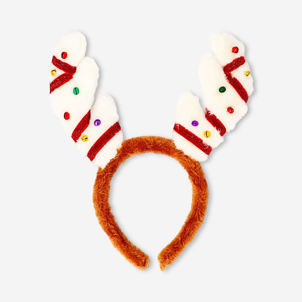 Adult reindeer hairband for parties by Flying Tiger Copenhagen featuring plush reindeer ears and antlers for festive occasions.