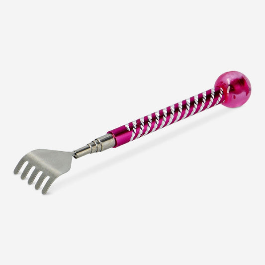 Pink telescopic back scratcher