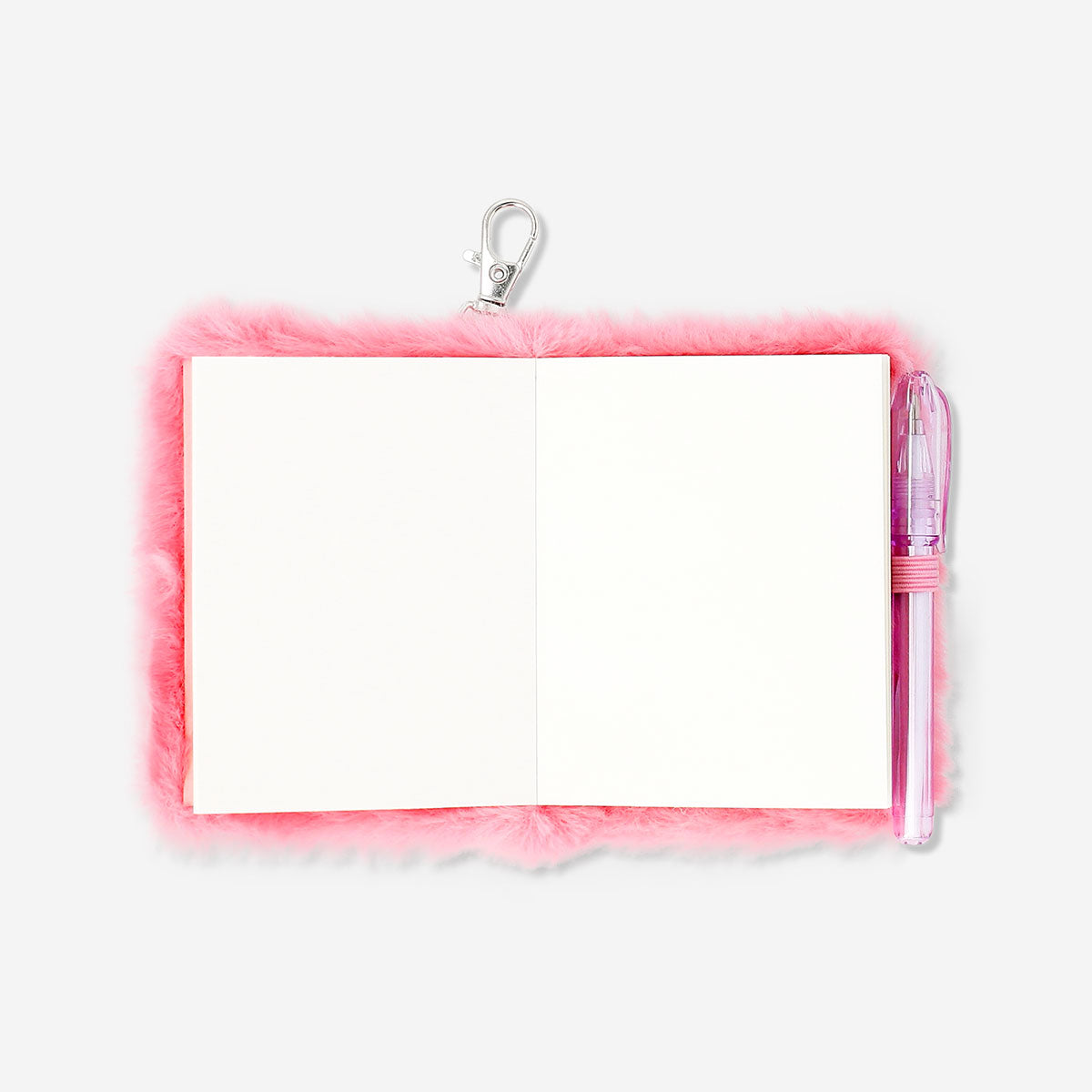 Flying Tiger Copenhagen candy monster motif notebook with keyring, featuring colorful, playful office stationery design.