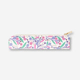 Floral pencil case from Flying Tiger Copenhagen with colorful flower pattern, ideal for office or school supplies.
