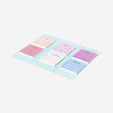 Set of mini sticky memos