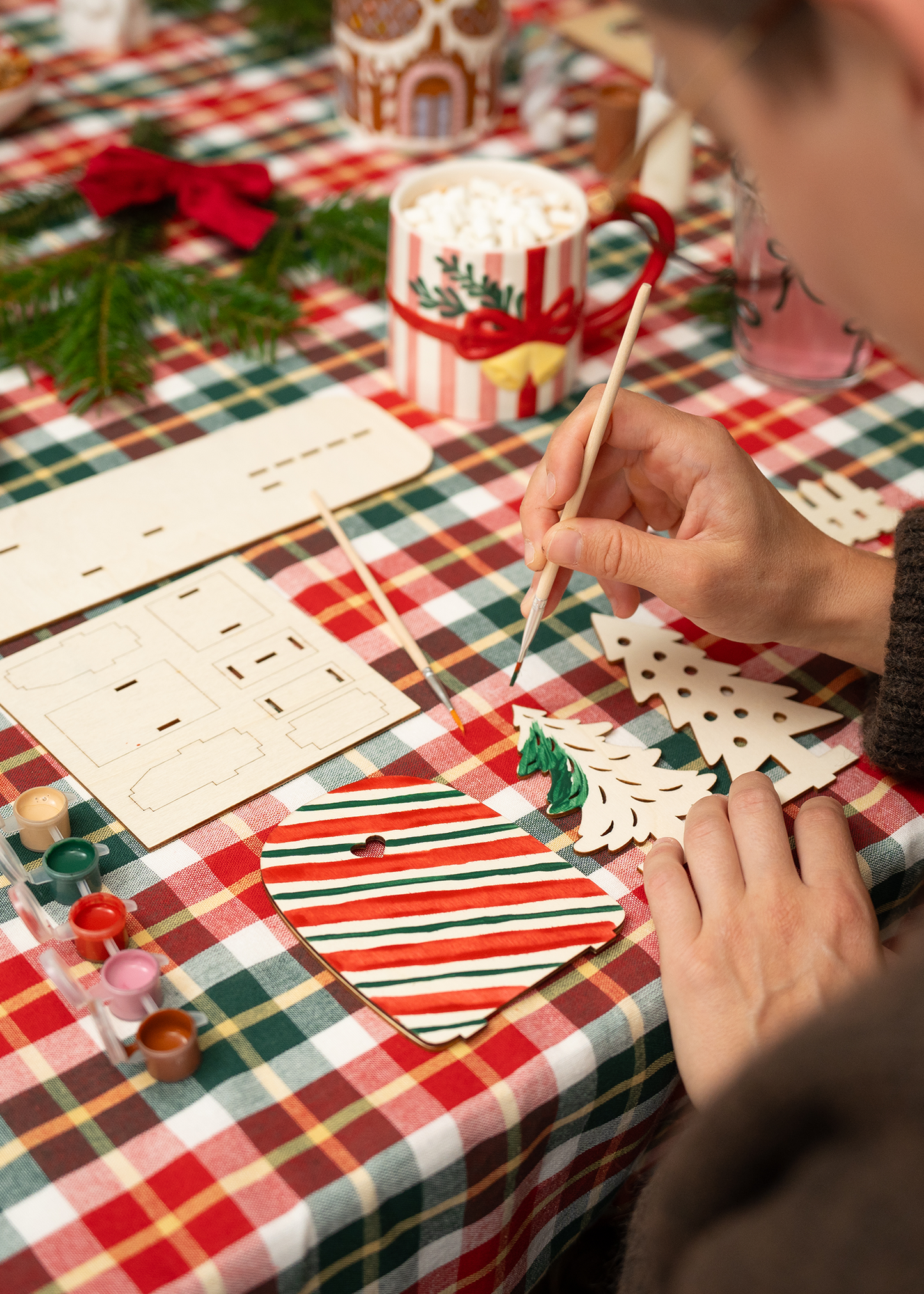 DIY elfendeurtje met verf