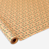 Flying Tiger Copenhagen 1000 cm craft wrapping paper with holly print, ideal for gift wrapping and craft projects.