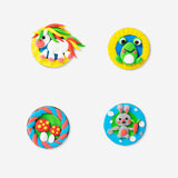 DIY magnets with light clay