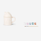DIY house mug by Flying Tiger Copenhagen, 300 ml ceramic mug featuring a creative house design for hobby and home use.