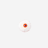 Three honeycomb paper eye decorations hanging for party, colorful and lightweight, from Flying Tiger Copenhagen.