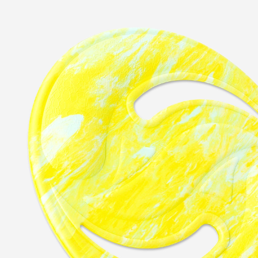 Yellow Flying Tiger Copenhagen flying disc toy with a bright, round plastic design ideal for outdoor play.