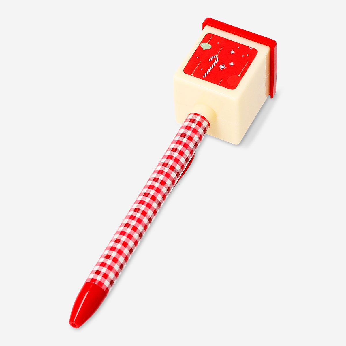 Flying Tiger Copenhagen ballpoint pen with playful elf design, ideal for office use and writing tasks.