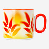 Flying Tiger Copenhagen summer print mug, 313 ml, ceramic kitchen mug with vibrant summer-themed design.