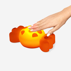 Pink hard candy-shaped Cosy lamp gadget by Flying Tiger Copenhagen with a soft glow and playful design.
