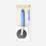 Flying Tiger Copenhagen Designer Collection pizza cutter, 20 cm stainless steel kitchen tool with a sleek handle for easy slicing.