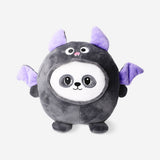 Plush toy panda dressed as a bat with wings, soft fabric, and cute features, by Flying Tiger Copenhagen.
