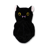 Black bat pet toy from Flying Tiger Copenhagen, leisure chew toy with soft fabric for cats or small pets.