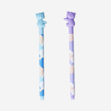 Erasable pens with hugging bears - 2 pcs