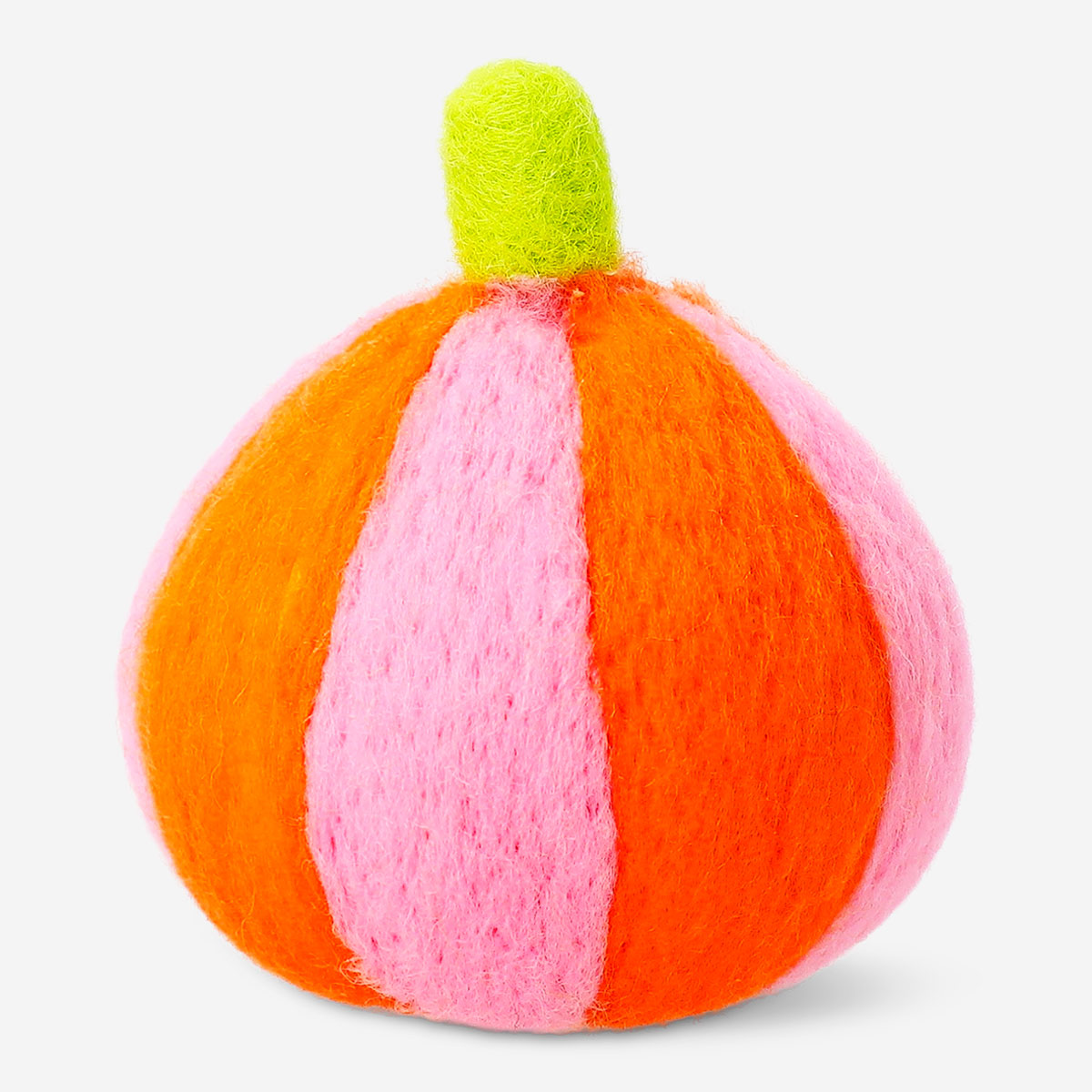 Decorative textile pumpkin, 8 cm, from Flying Tiger Copenhagen, featuring soft fabric and autumn-inspired design for home decor.