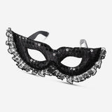 Black lace party glasses for adults from Flying Tiger Copenhagen, featuring intricate lace design perfect for festive celebrations.