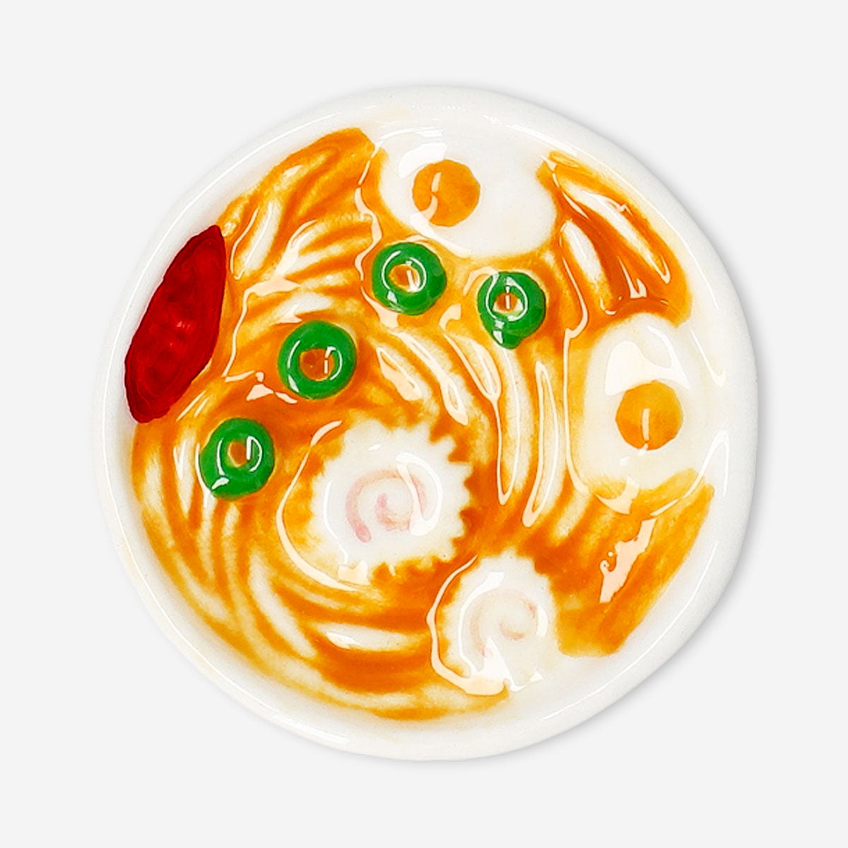 Flying Tiger Copenhagen ramen bowl with a matching chopstick holder, designed for convenient and stylish Asian cuisine presentation.