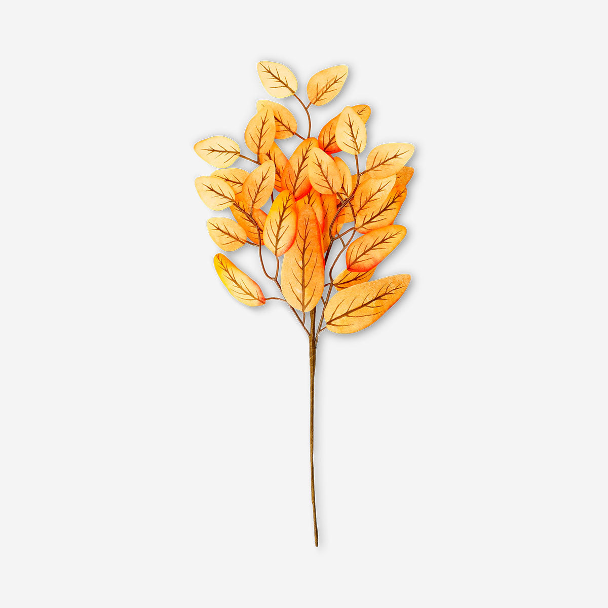 Decorative autumn leaves branch for home decor by Flying Tiger Copenhagen, featuring realistic fall-colored leaves.