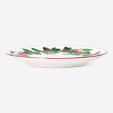 Round 26cm plate with festive Christmas print, kitchenware from Flying Tiger Copenhagen, featuring holiday-themed design.