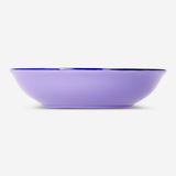 Bol bas en céramique à motif floral - 14 cm