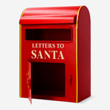 Decorative red metal letter box for home use, measuring 15x22 cm, from Flying Tiger Copenhagen.