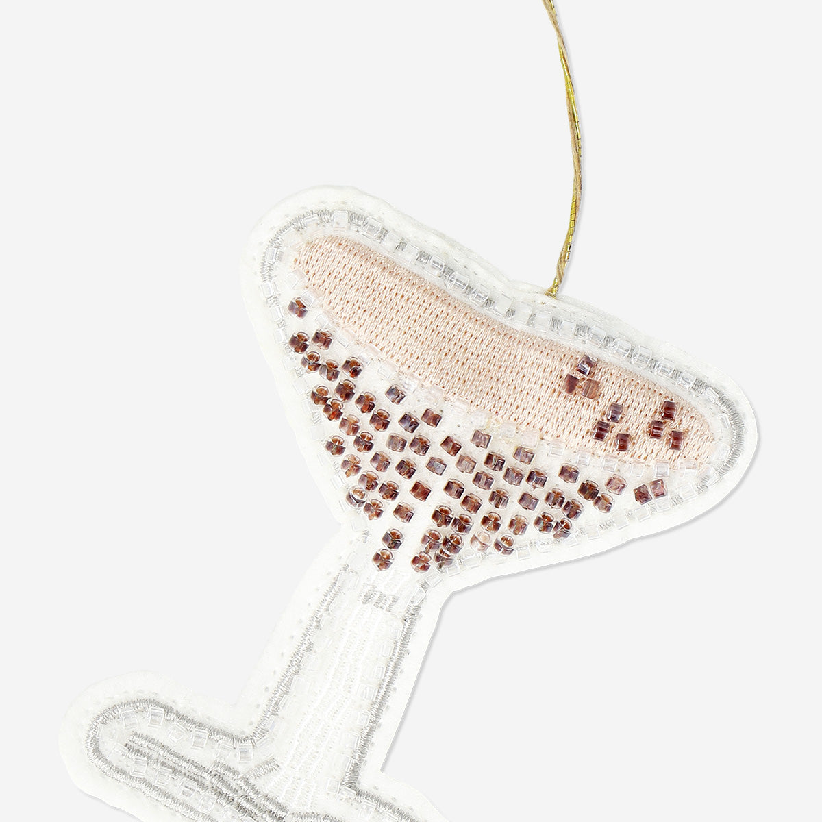 Hanging ornament - Cocktail with beads