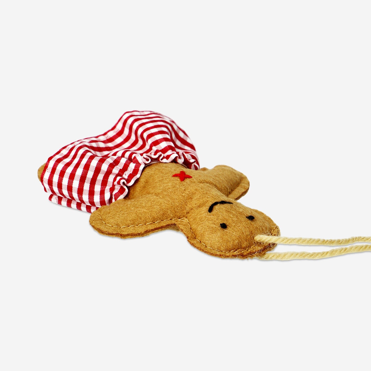 Felt gingerbread woman ornament Home Flying Tiger Copenhagen 