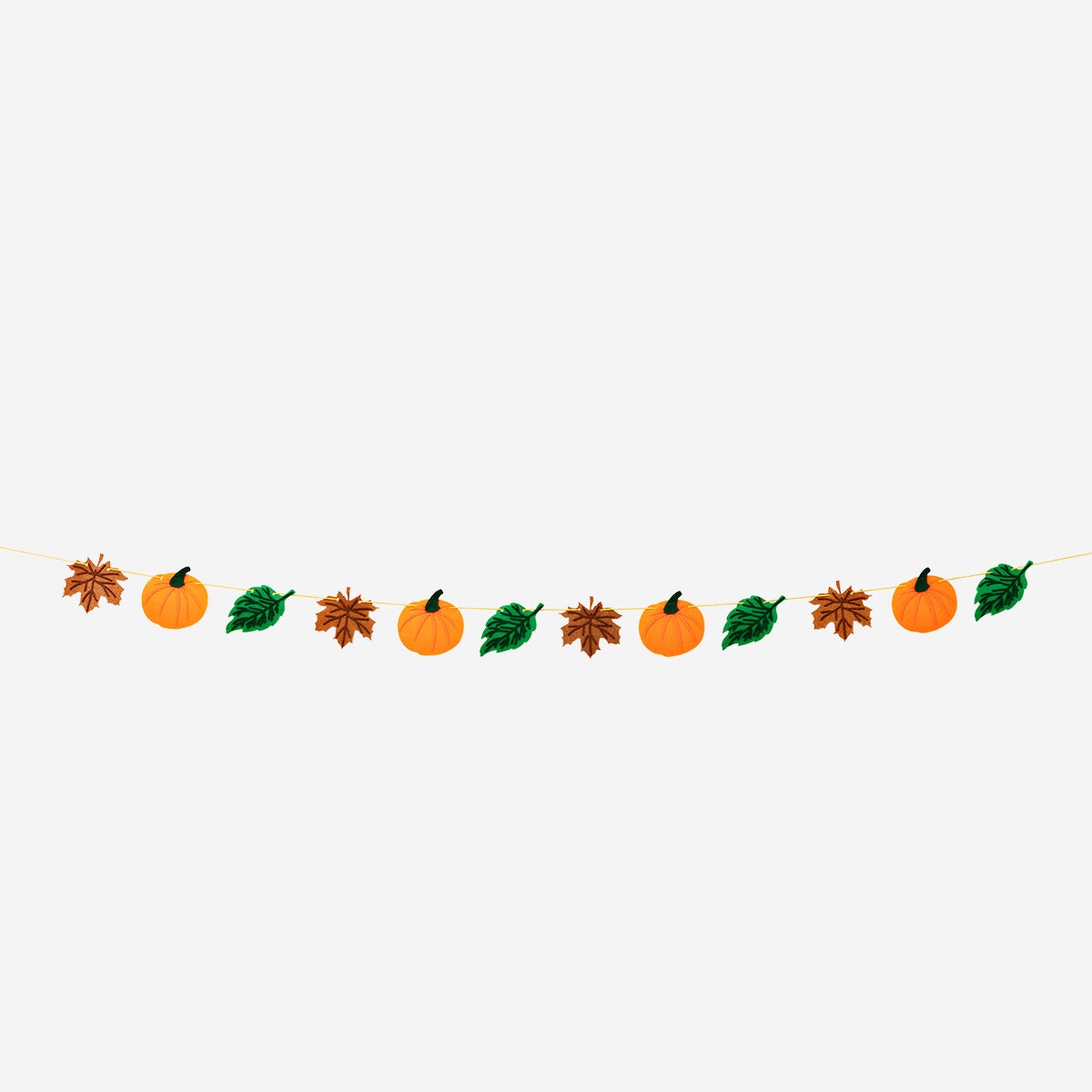 Felt Leaves and Pumpkins Garland - 300 cm Party Flying Tiger Copenhagen 