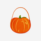 Felt pumpkin snack bag - for kids party Flying Tiger Copenhagen 