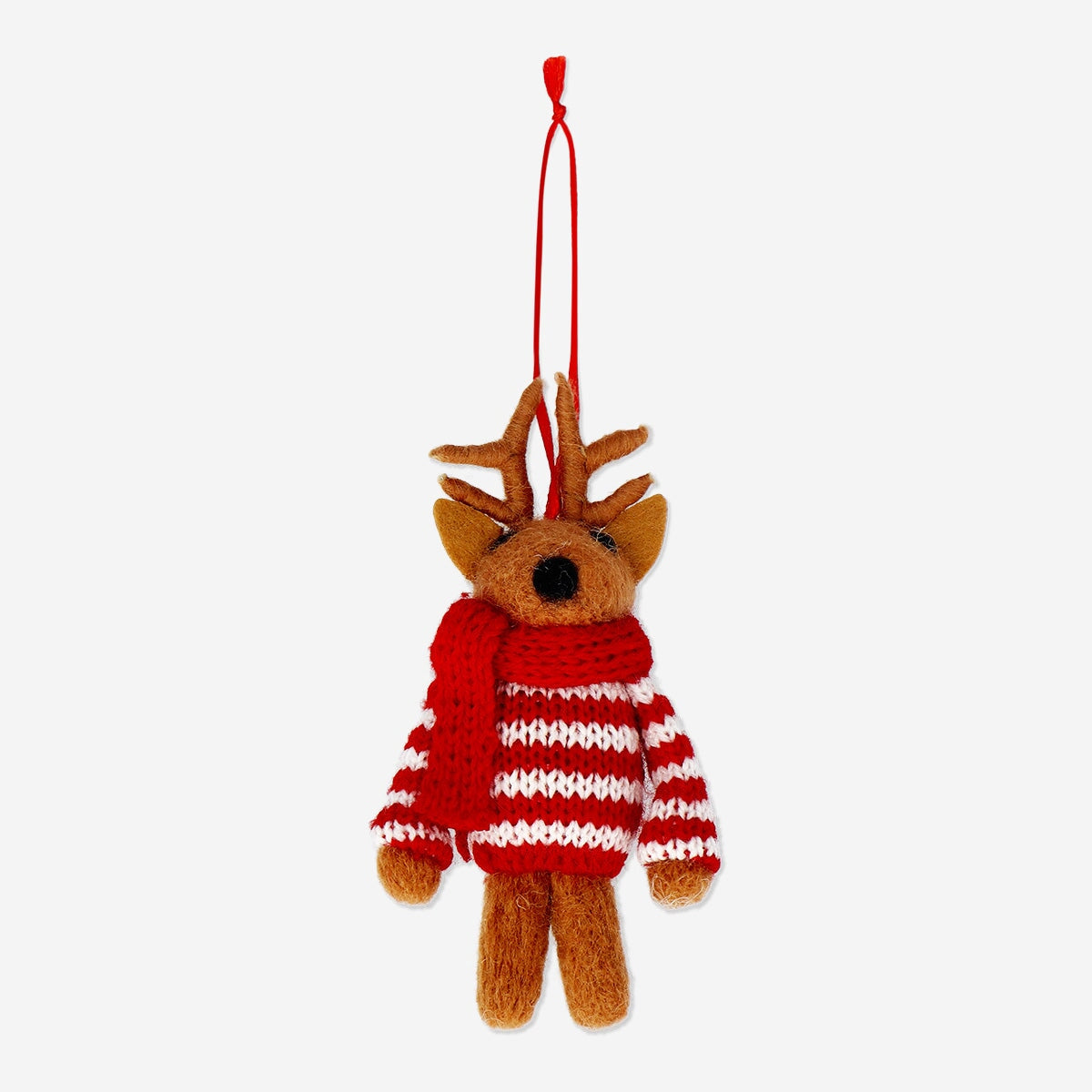 Felt Reindeer Ornament Home Flying Tiger Copenhagen 