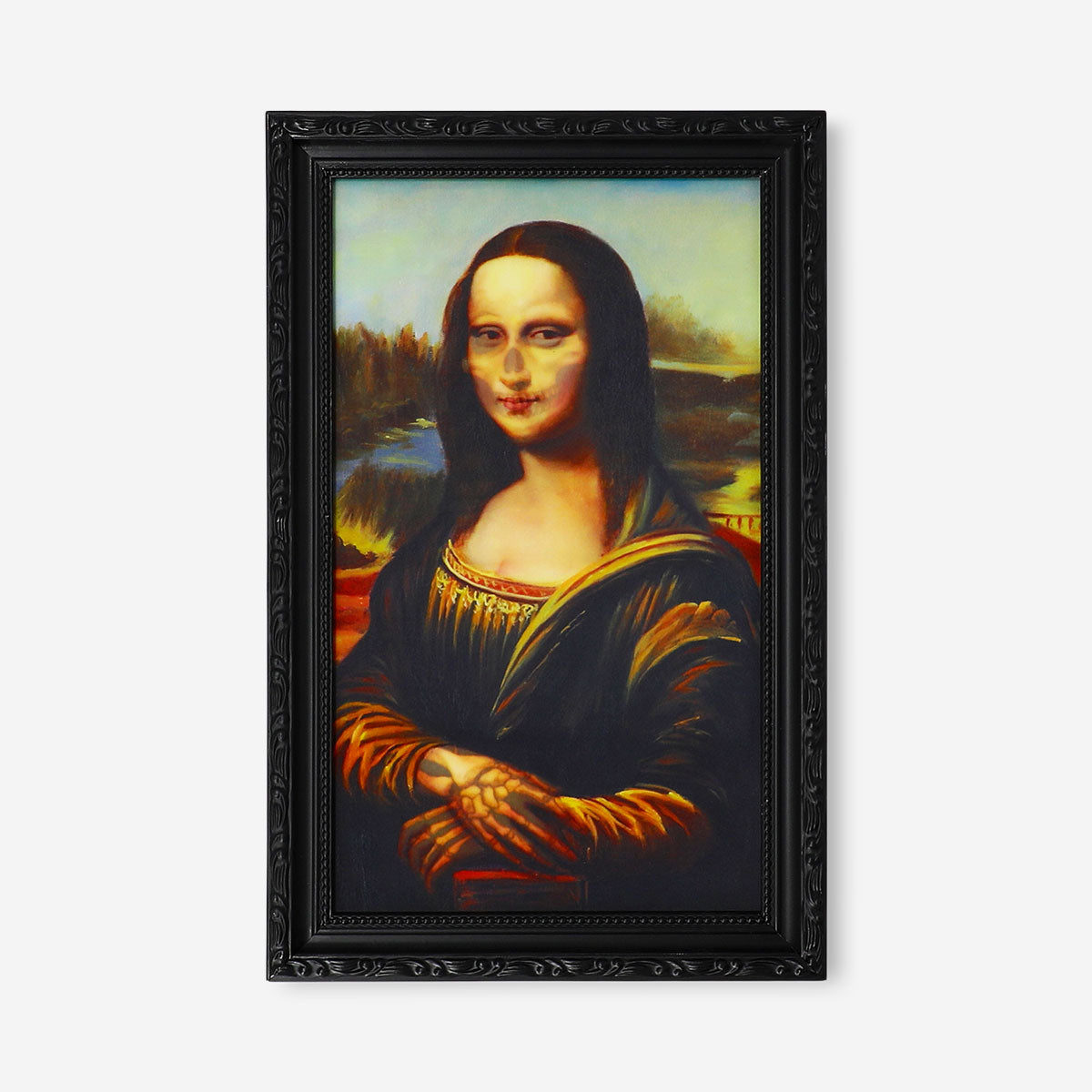 Haunted picture in frame - 36 cm
