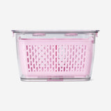 Pink food storage for fridge - 12 cm