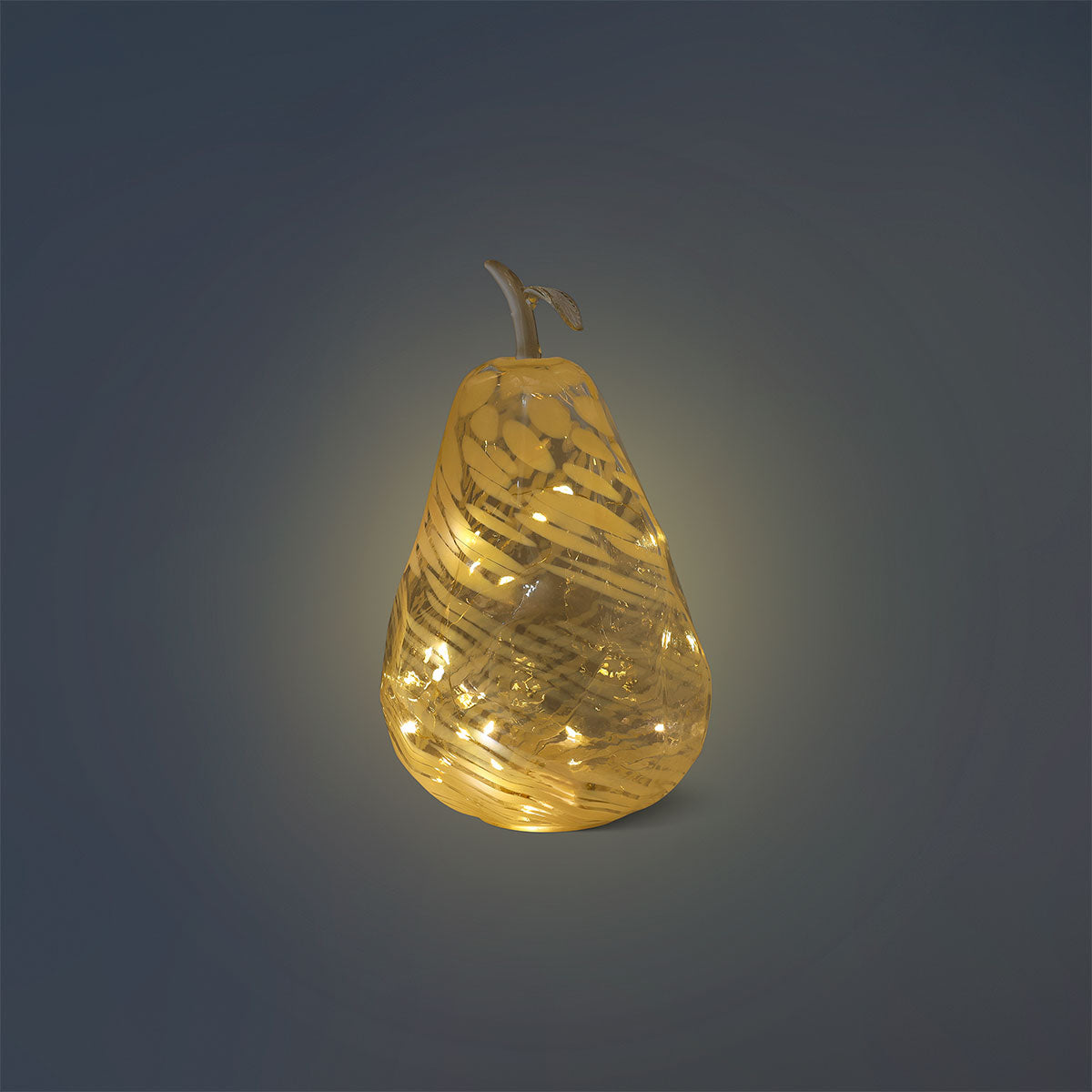 Flying Tiger Copenhagen Cosy Pear-shaped home lamp with soft lighting and a cozy design, perfect for ambient lighting in any room.