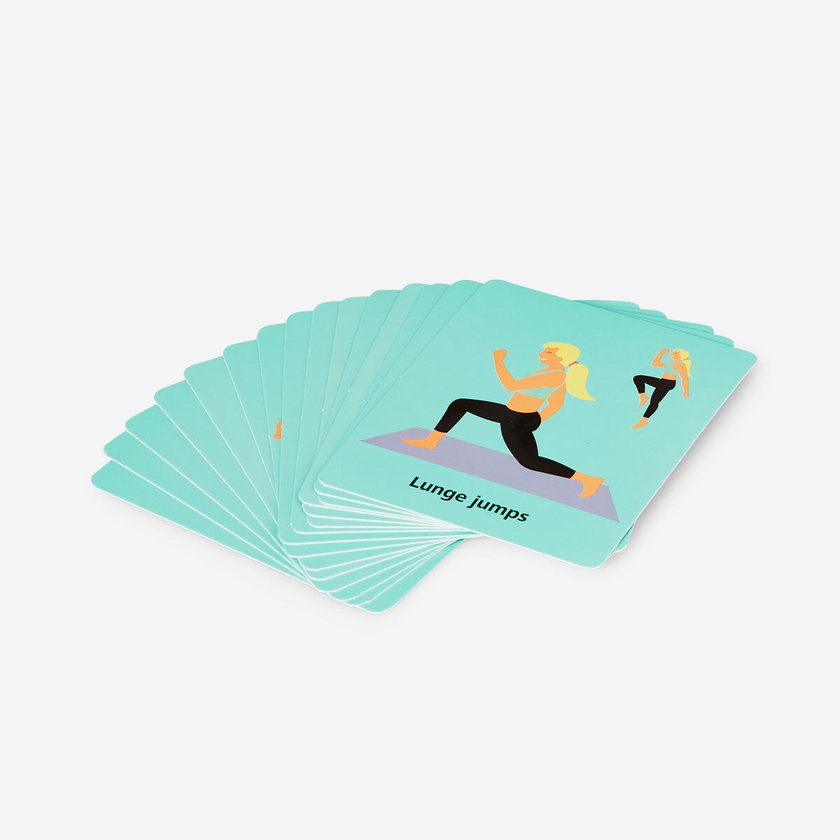 Fitness cards. Body weight exercises Leisure Flying Tiger Copenhagen 