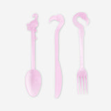 Flamingo cutlery set. 12 pcs Party Flying Tiger Copenhagen 