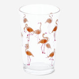 Flamingo drinking glass. 220 ml Kitchen Flying Tiger Copenhagen 