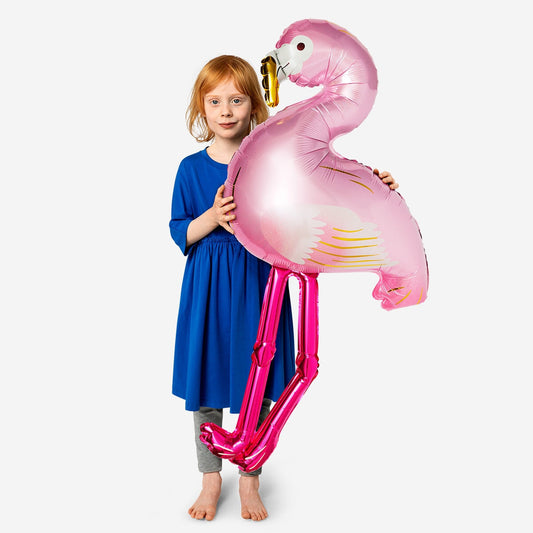 Balão de alumínio flamingo