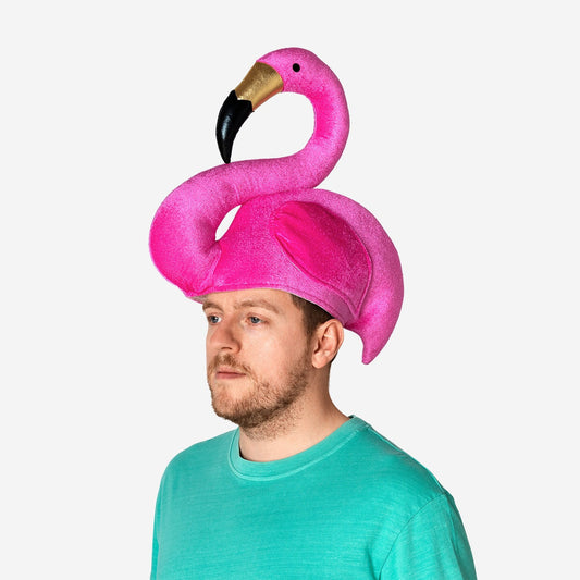 Flamingo party hat