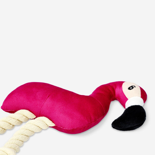 Flamingo pet chew toy