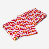 Fleece blanket with red hearts and sleeves - One size Home Flying Tiger Copenhagen 