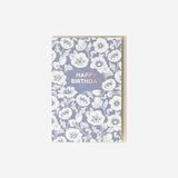 Floral birthday card office Flying Tiger Copenhagen 