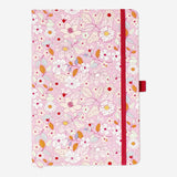 Floral bullet planner with pen holder - A5 Office Flying Tiger Copenhagen 