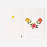 Floral card with envelope Party Flying Tiger Copenhagen 