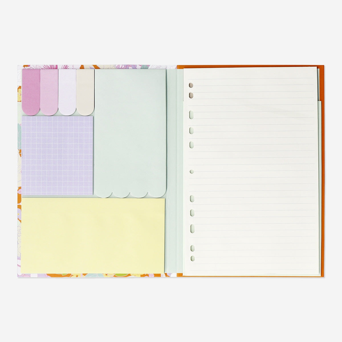 Floral clipboard with paper pads Office Flying Tiger Copenhagen 