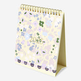 Floral Desk Calendar - English Office Flying Tiger Copenhagen 