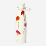 Floral drinking bottle with silicone strap - 480 ml Kitchen Flying Tiger Copenhagen 