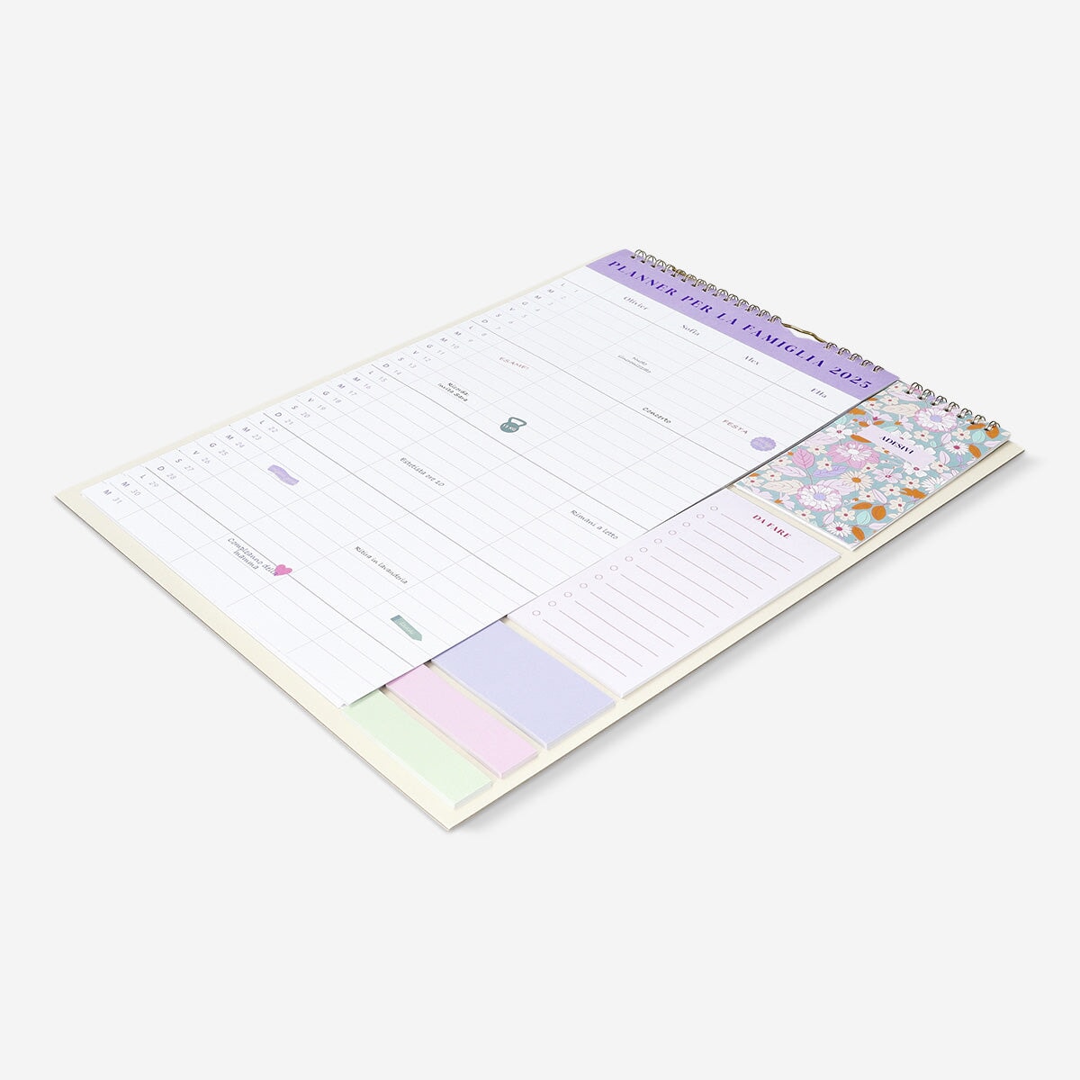 Floral family planner 2025 - Italian Office Flying Tiger Copenhagen 