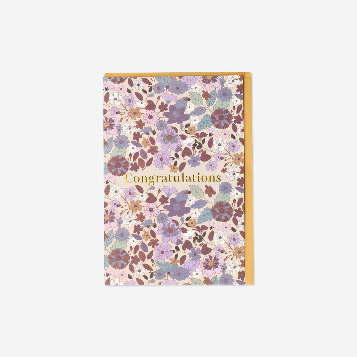 Floral greetings card office Flying Tiger Copenhagen 