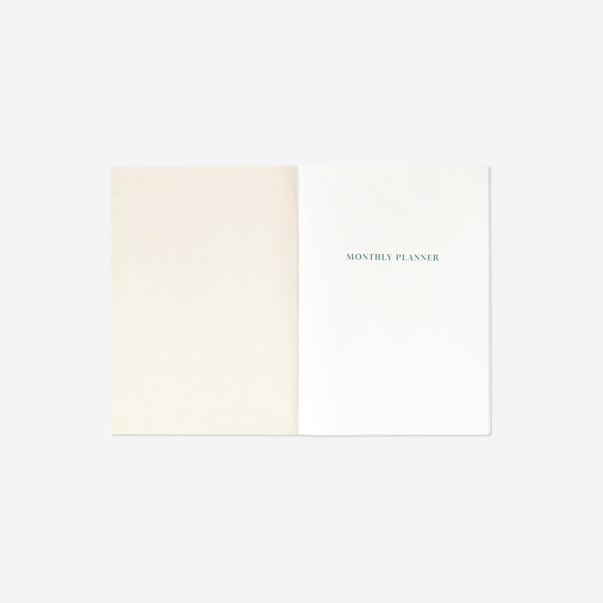 Floral monthly planner - English office Flying Tiger Copenhagen 